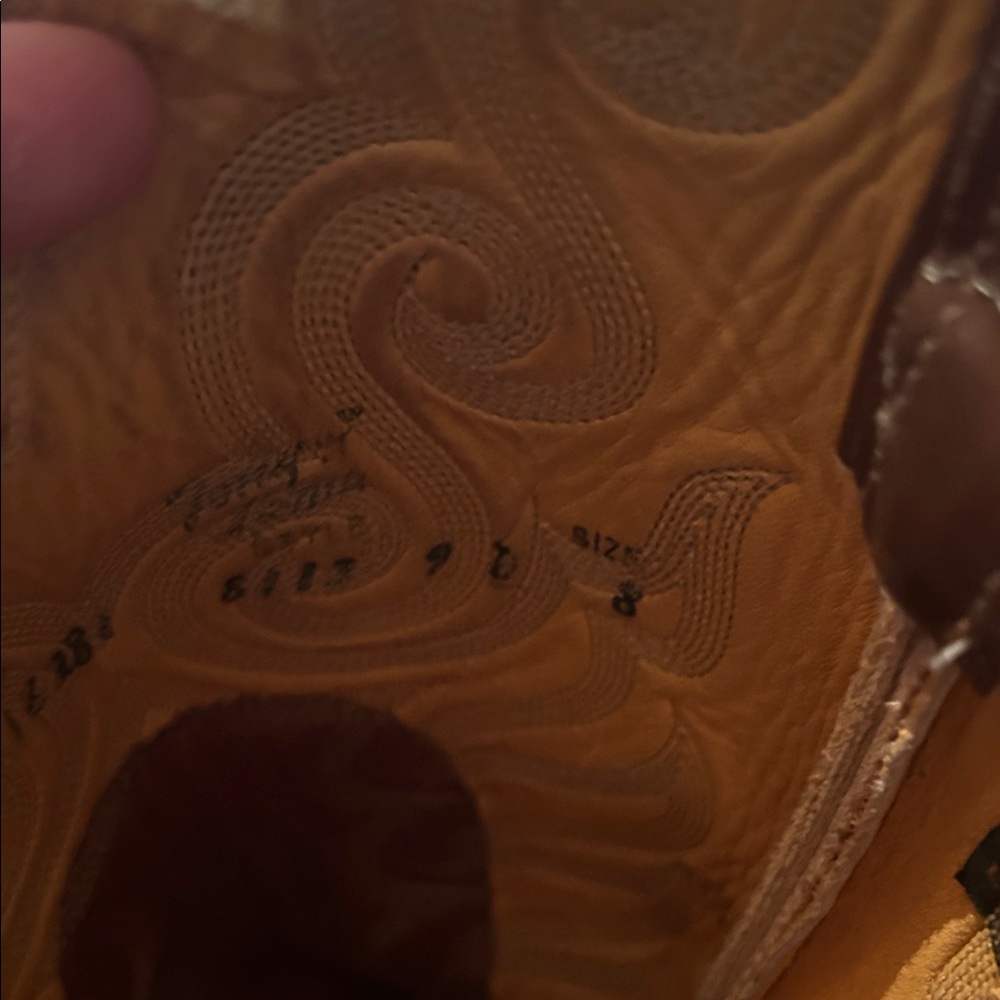 Tony Lama Snakeskin Western Cowboy Boots - Picture 3 of 9